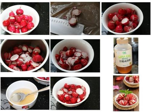 蜜汁樱桃萝卜的做法