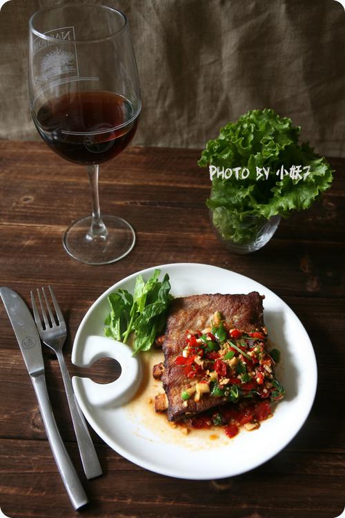 秘制黄金香辣猪肋排的做法