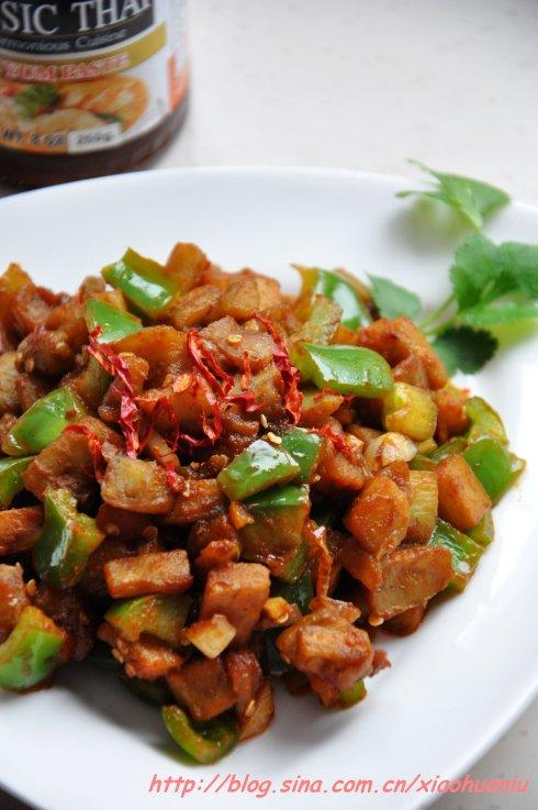 泰式酸辣酱烧茄丁的做法