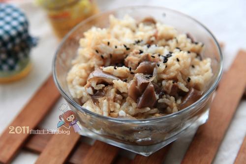 茄子焖饭的做法