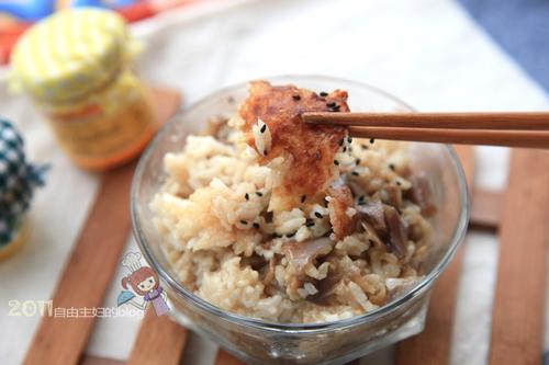 茄子焖饭的做法