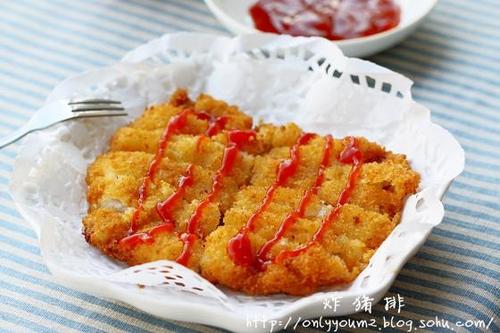 炸猪排的做法