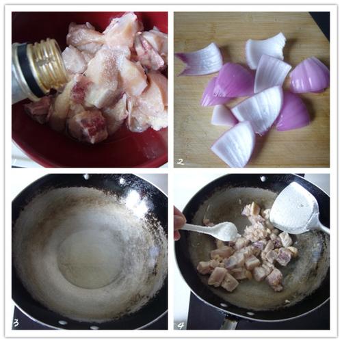 洋葱烧鸡块的做法