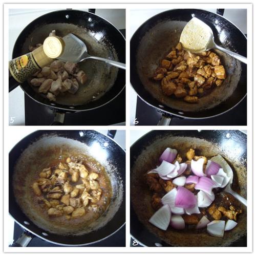 洋葱烧鸡块的做法