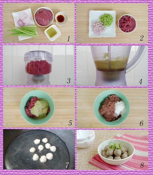 蔬菜牛肉丸的做法