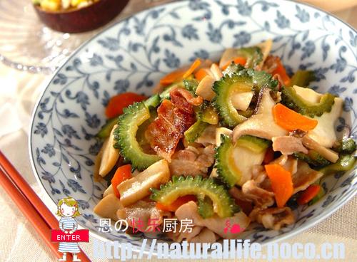香煎培根玉凉瓜的做法