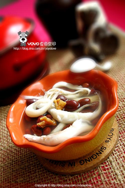 银鱼北芪红豆汤的做法