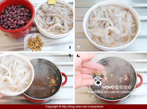 银鱼北芪红豆汤的做法