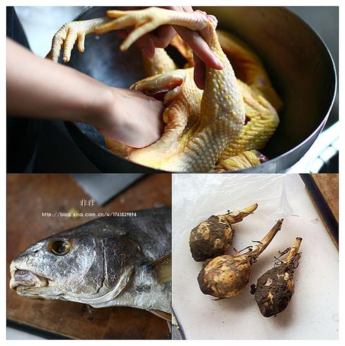 白鲞扣鸡的做法