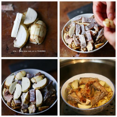 白鲞扣鸡的做法