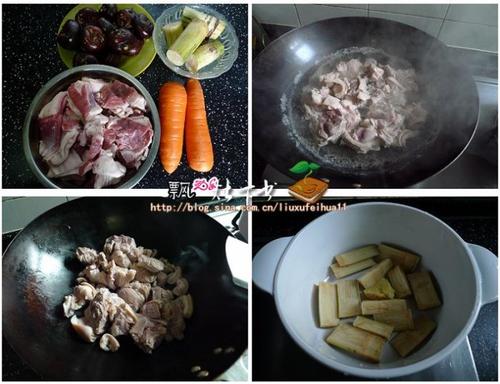 竹蔗马蹄羊肉煲的做法