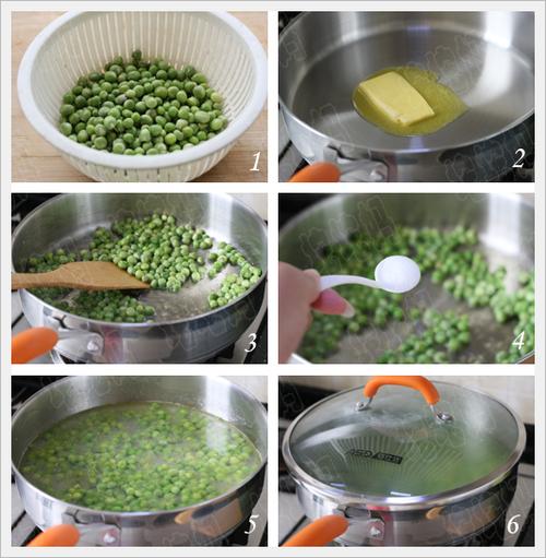 青豆奶油浓汤的做法