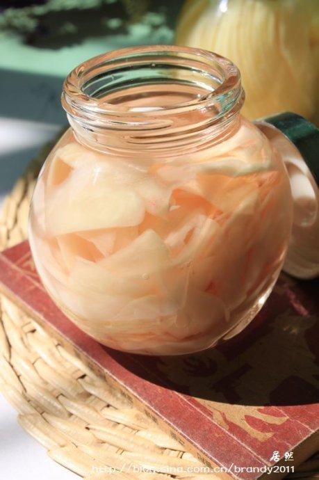 糖醋仔姜的做法