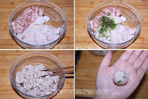 自制藕粉和麻香藕丸的做法