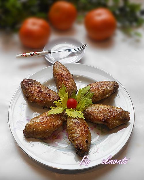 香煎椒盐鸡翅的做法