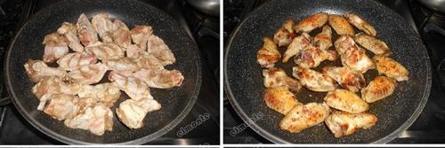 香煎椒盐鸡翅的做法