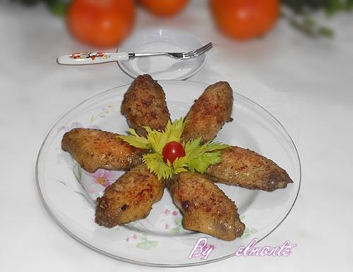 香煎椒盐鸡翅的做法