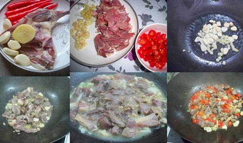 香辣板鸭的做法