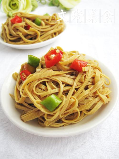 凉拌千张的做法