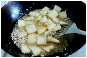 肉末烧冬瓜的做法