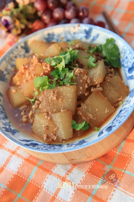 肉末烧冬瓜的做法