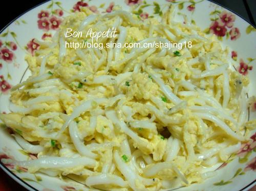 太湖银鱼炒蛋的做法