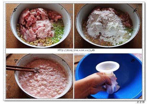 家庭自制松仁小肚的做法