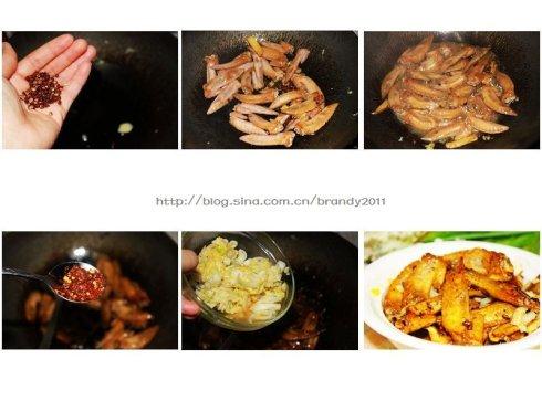 麻辣白菜鸡翼尖的做法