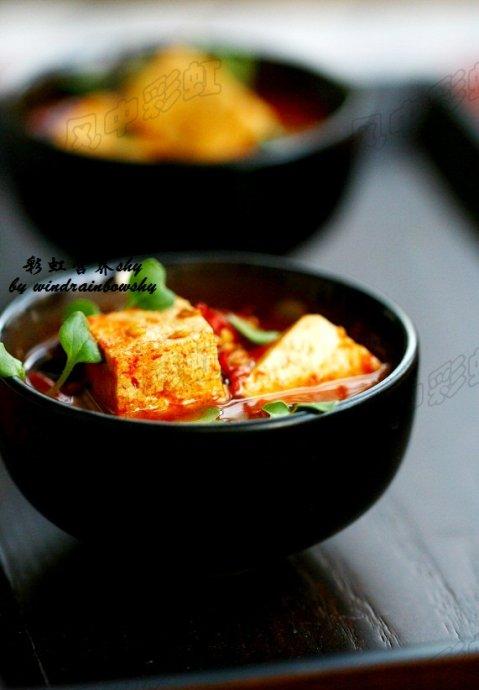 水煮豆腐的做法