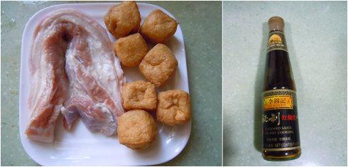 独家秘制豆腐炸五花肉煲的做法