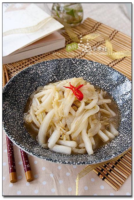 醋溜白菜的做法