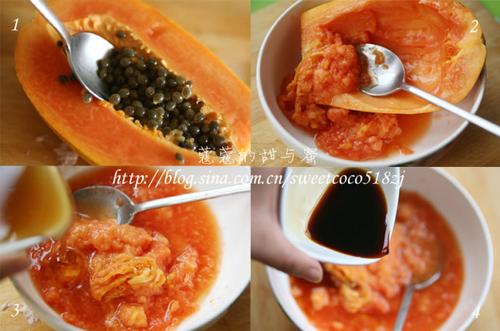 木瓜羊肉串的做法