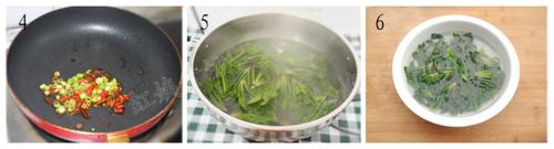 姜汁菠菜卷的做法