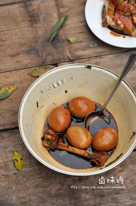 卤味鸡和卤蛋的做法