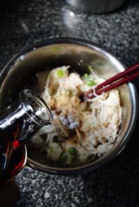 麻辣鸡丝土豆球的做法