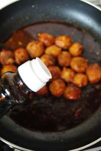 麻辣鸡丝土豆球的做法