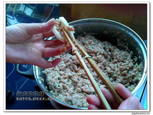 风味藕夹子的做法