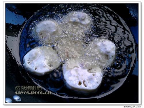 风味藕夹子的做法