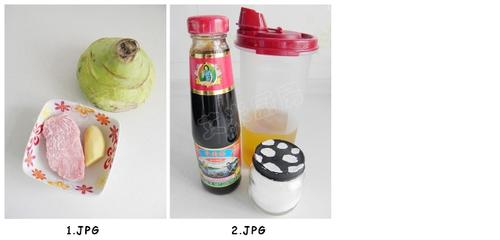 苤蓝肉丝的做法