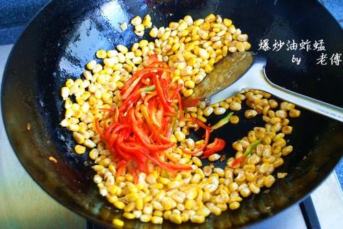 爆炒油蚱蜢的做法