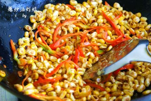 爆炒油蚱蜢的做法
