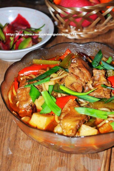 香辣味黄焖羊肉的做法