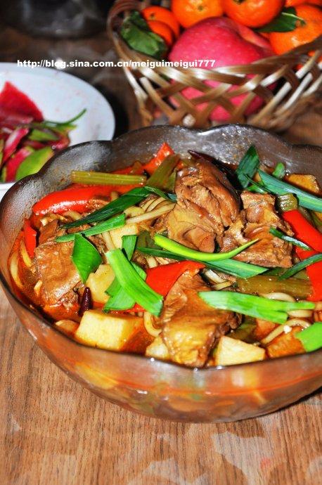 香辣味黄焖羊肉的做法