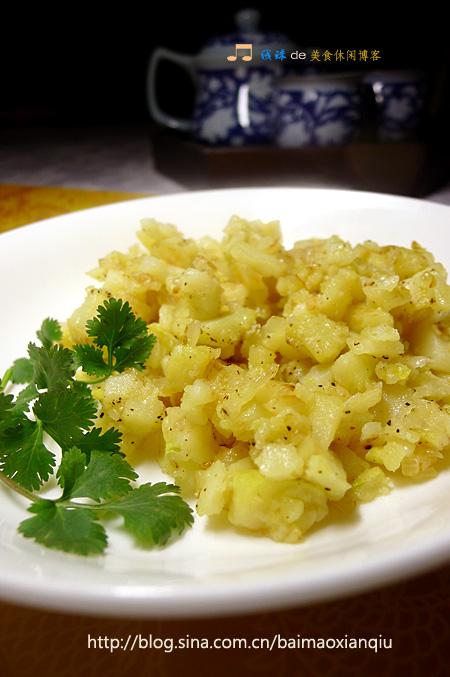 炒洋芋疙瘩的做法