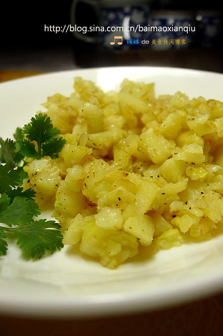 炒洋芋疙瘩的做法