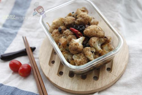 豆豉菜花的做法