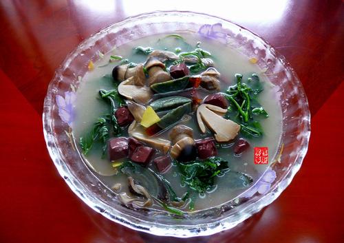 上汤浸辣椒叶的做法