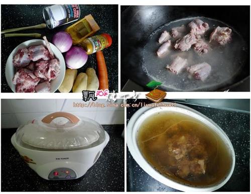 咖喱蔬菜牛尾煲的做法