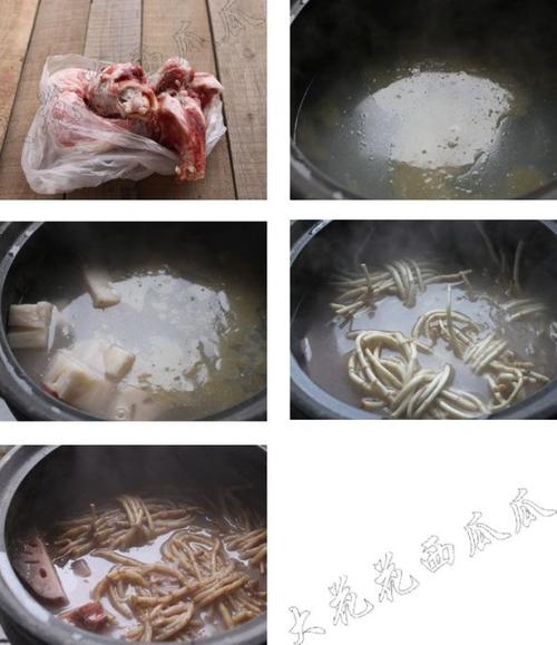 莲藕折耳根猪骨汤的做法
