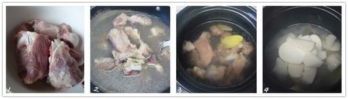 猪骨头萝卜汤的做法